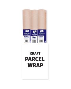 Kraft Parcel Wrap Brown 4m x 70cm FSDU