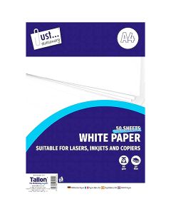 Just Stationery A4 White Copy Paper 50 Sheets 80Gsm