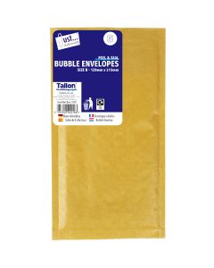 Just Stationery Size B Peel & Seal Bubble Envelopes 120mm X 215mm 6 Pack