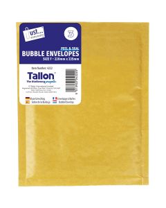 Just Stationery Size F Peel & Seal Bubble Envelopes 220mm X 335mm 3 Pack