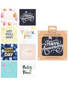 Just To Say Mixed Occasions Card 8 Pack