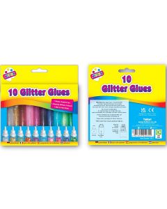 Artbox Glitter Glue Assorted 10 Pack