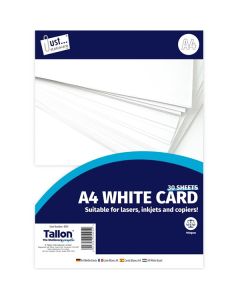 Just Stationery A4 White 150Gsm Printing Card 30 Sheets