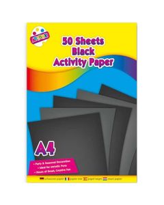 Artbox Black Activity Pad 50 Sheets