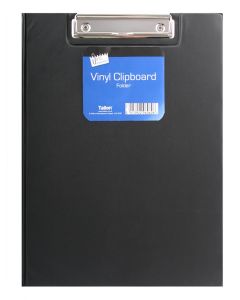 Just Stationery A4 Vinyl Clipboard Folder Assorted Colours