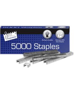 Just Stationery 26/6 Staples 5000 Pack Cdu