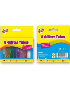 Artbox Glitter Tubes Assorted Colours 8 Pack