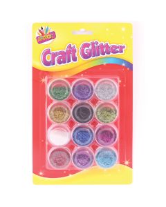 Artbox Metallic Colour Glitter Pots 16G 9 Pack