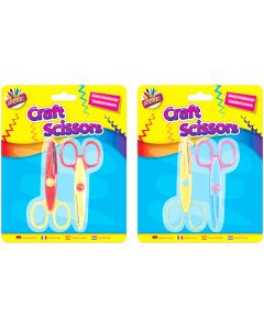 Artbox Wavy Craft Scissors 2 Pack Assorted