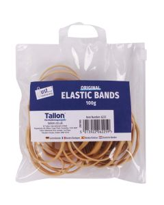 Just Stationery Rubber Bands Assorted Sizes 100g