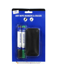 2 White Board Marker & Eraser