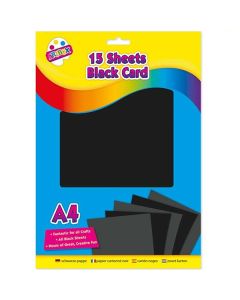 Artbox A4 Black Activity Card 15 Sheets