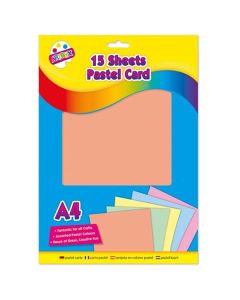 Artbox Assorted Colour Pastel Card 15 Sheets