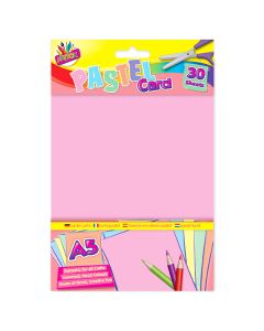 Artbox A5 Assorted Colour Pastel Card 30 Sheets