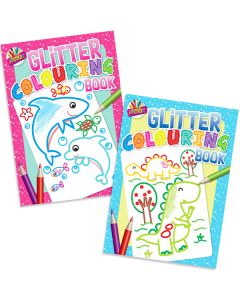 Artbox Glitter Colouring Book Assorted