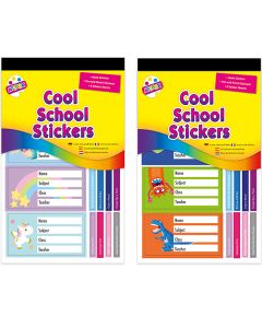 Artbox Super Cool School Stickers Assorted