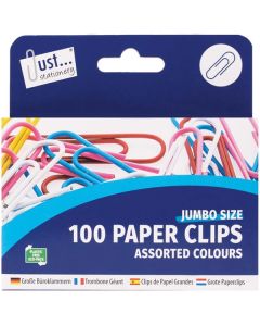 Just stationery 100 Jumbo Paper Clips