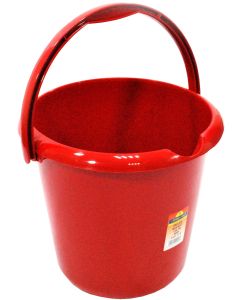 Rectangular Washing Up Bowl Glitter Red 11l