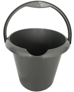 Round Bucket Silver 5l