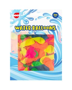 Hoot Assorted Colour Water Balloons 200 Pack