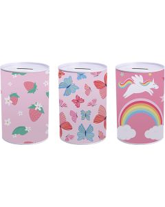 Hoot Girls Money Tin Assorted