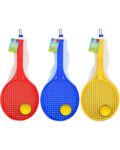 Hoot Soft Tennis Set 3pc Assorted Colours