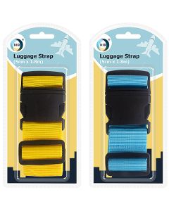 DID Luggage Strap Assorted 5cm X 1.8m