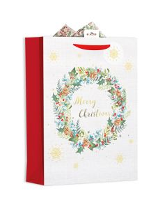 Giftmaker Foliage Christmas Gift Bag Xl