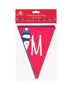 Festive Wonderland Merry Christmas Bunting 3.7m