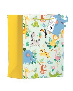 Giftmaker Safari Animals Gift Bag Large