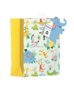 Giftmaker Safari Animals Gift Bag Medium