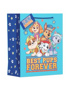 Nickelodeon Paw Patrol Best Pups Forever Gift Bag Large